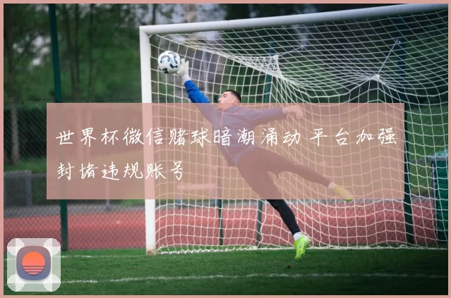 世界杯微信赌球暗潮涌动 平台加强封堵违规账号
