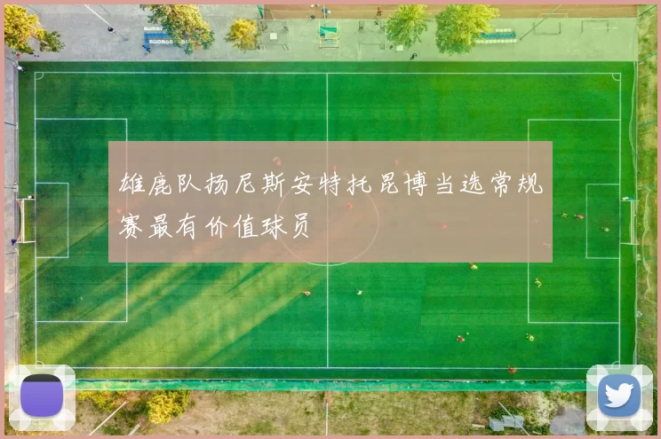 雄鹿队扬尼斯安特托昆博当选常规赛最有价值球员