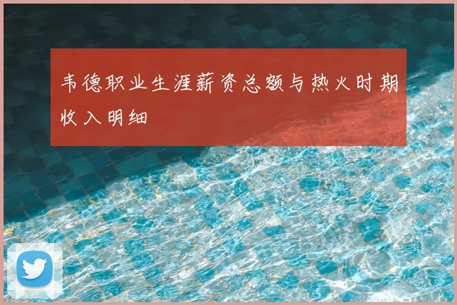 韦德职业生涯薪资总额与热火时期收入明细