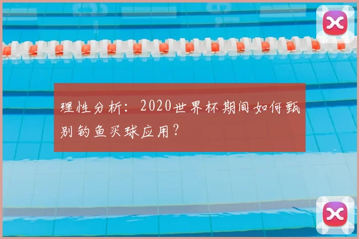 理性分析：2020世界杯期间如何甄别钓鱼买球应用？
